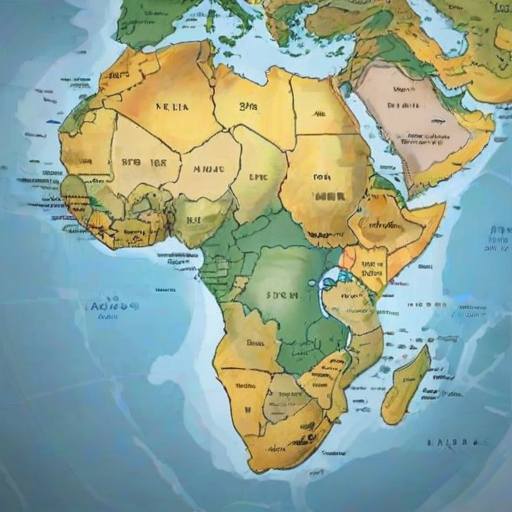 map of africa