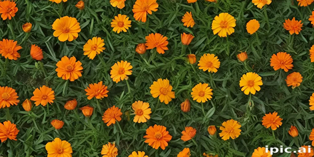 marigolds transparent