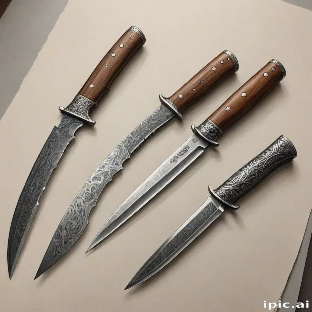 knife drawings