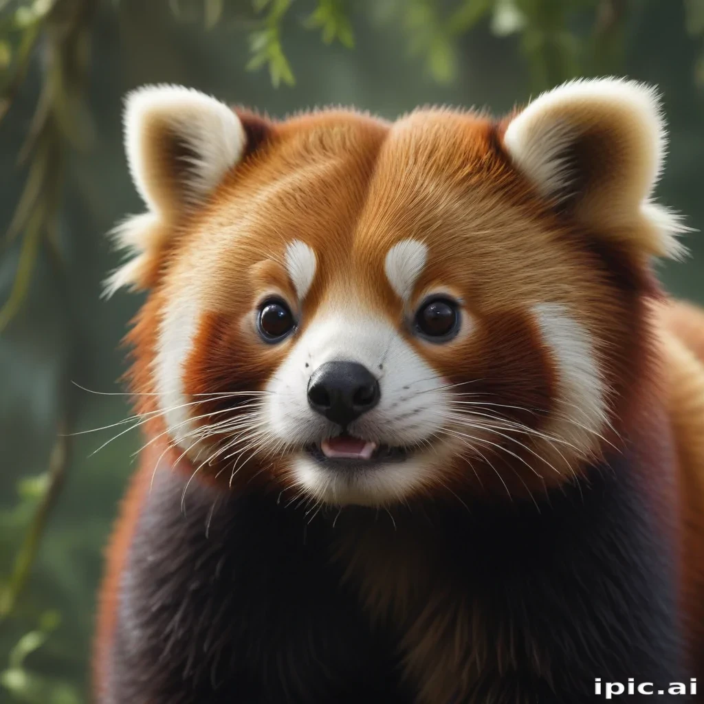 red panda png