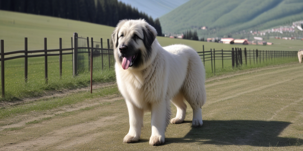 romanian mioritic shepherd dog