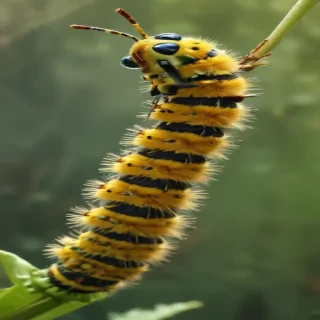 caterpillar to butterfly