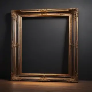 transparent photo frame