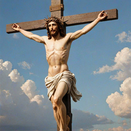 jesus on the cross clipart
