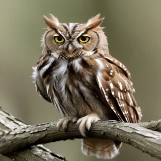 screech owl sound