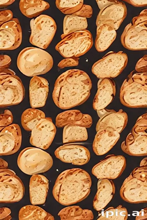 bread in cartoon