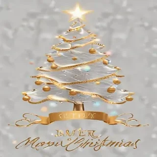 transparent merry christmas