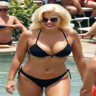 anna nicole smith bikini