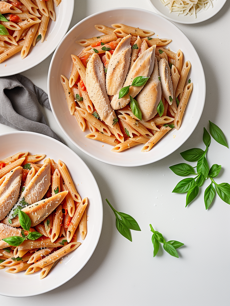 penne alla vodka with chicken recipe