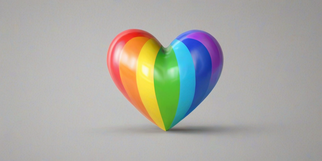rainbow heart png