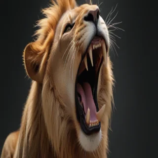 lion roar png