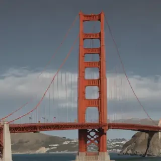clipart golden gate bridge