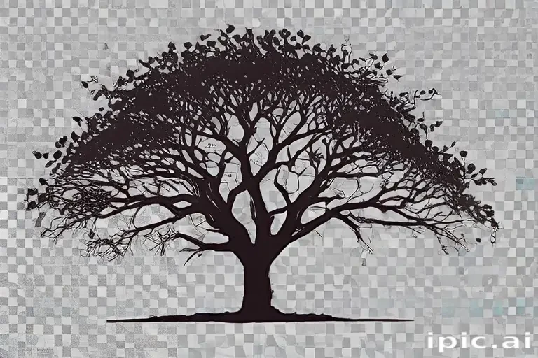 tree png silhouette