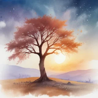 watercolor tree png