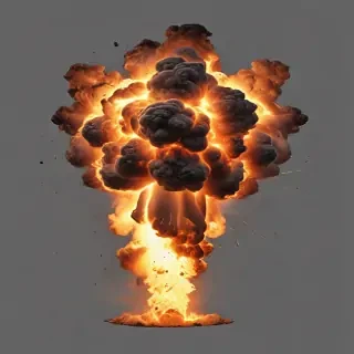 explosion transparent png
