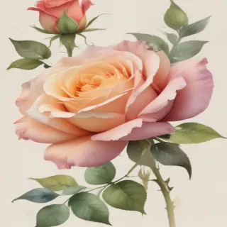 watercolor roses png