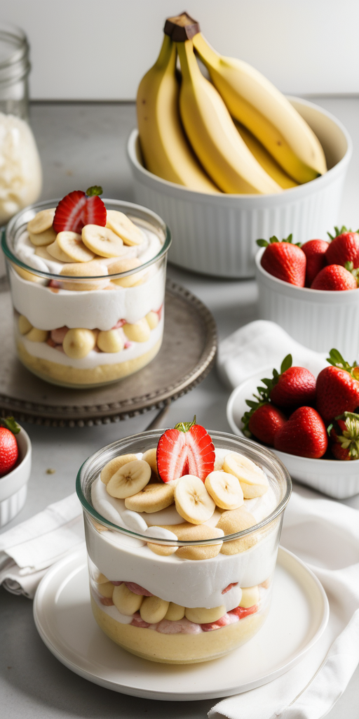 banana pudding recipe with strawberries