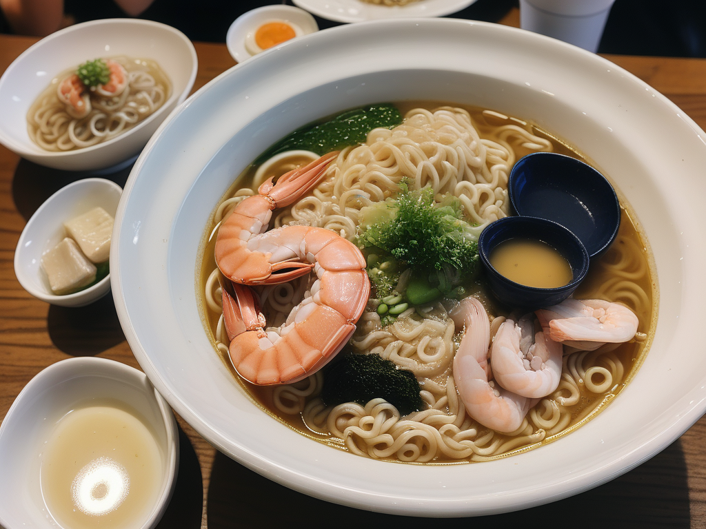 all blue seafood and ramen house