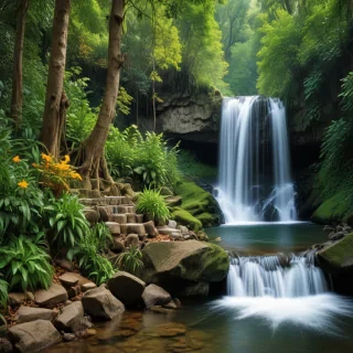 desktop waterfall backgrounds