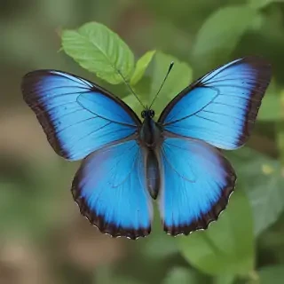 blue butterfly