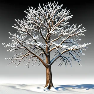 winter tree png