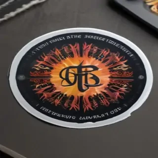sticker mockup