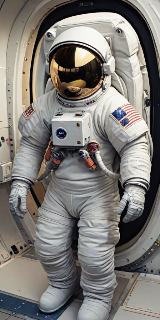 astronaut cartoon