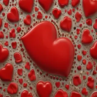 red heart