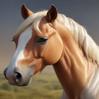 image of a cartoon horse
