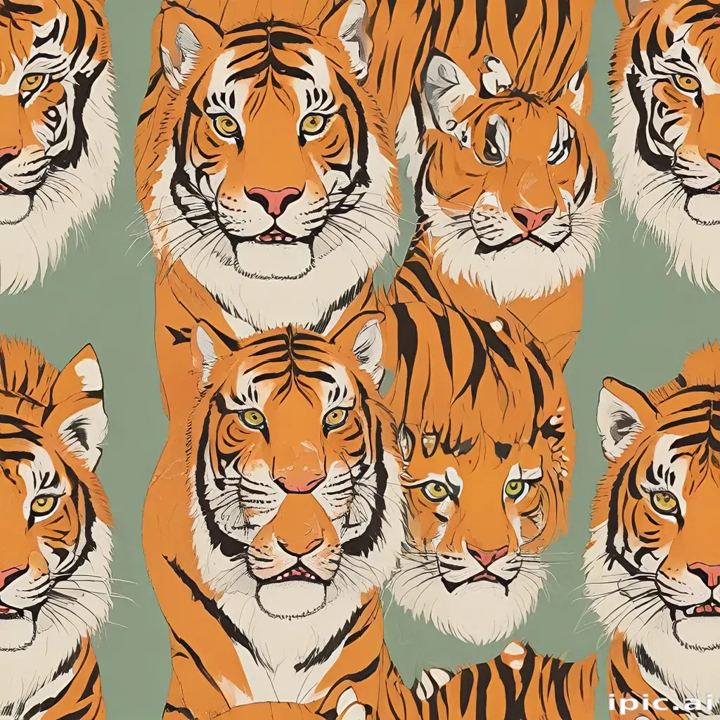 tiger cartoon tiger