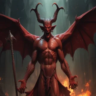 photo of satan