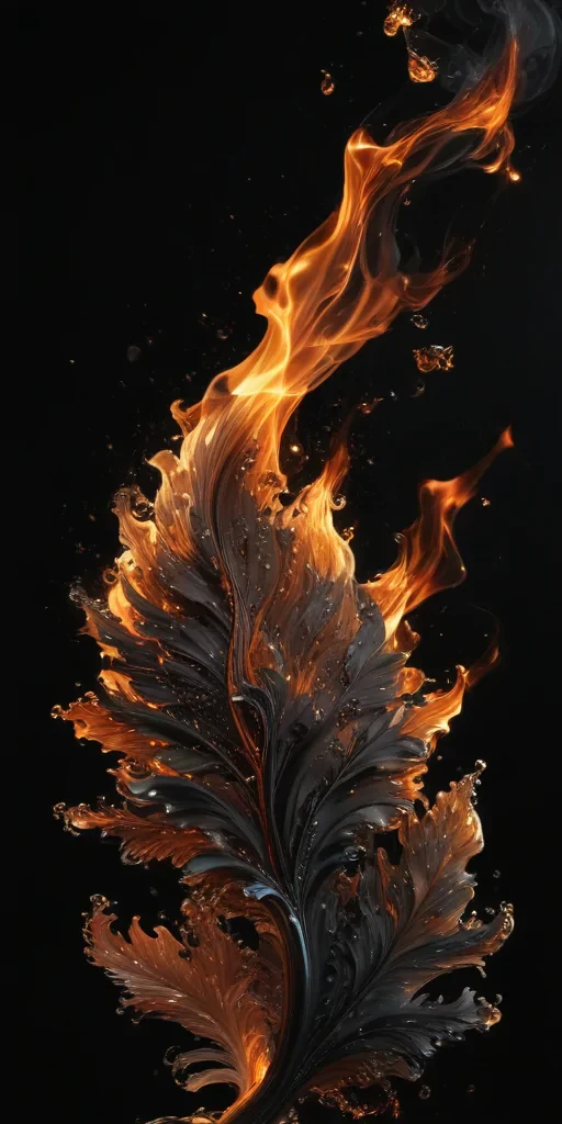sparkling black background