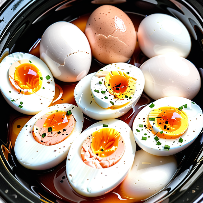 crock pot hard boiled eggs