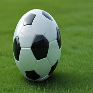 transparent soccer ball