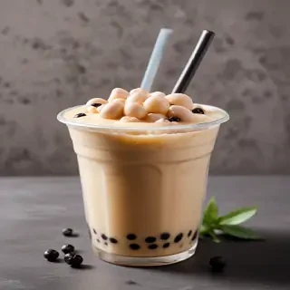 milk tea boba wallpaper