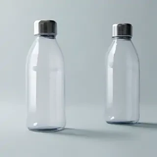 water bottle mockup