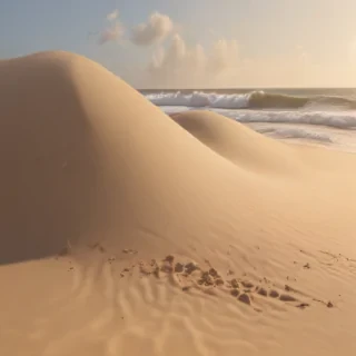 cartoon sand