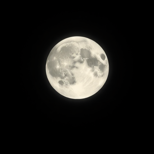 transparent moon