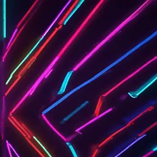 neon color background