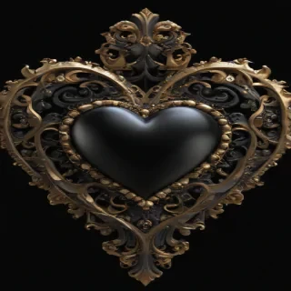 black hearts png