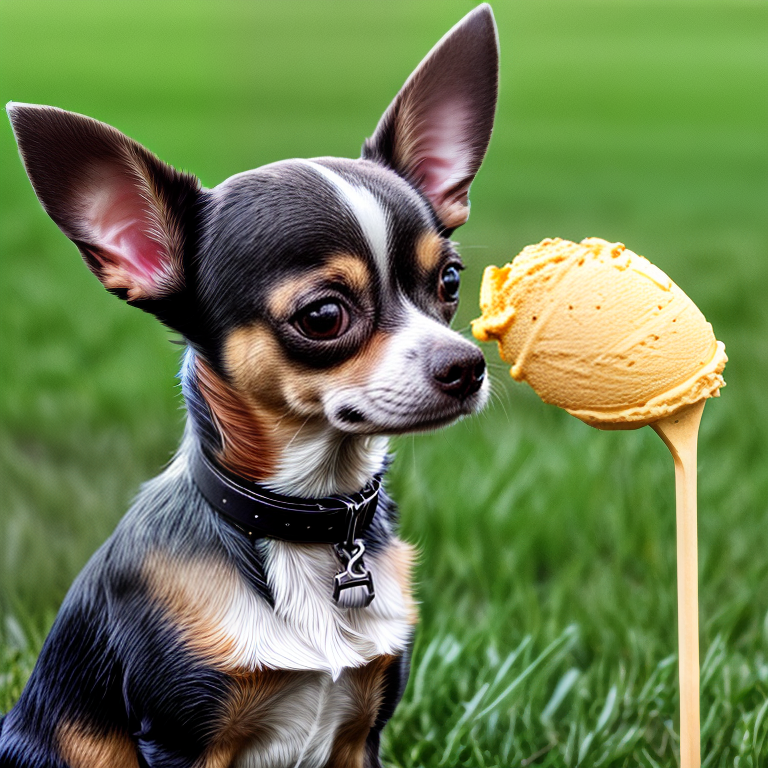 Chihuahua hotsell with cone