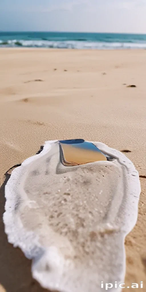 beach iphone