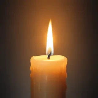 candle drawing