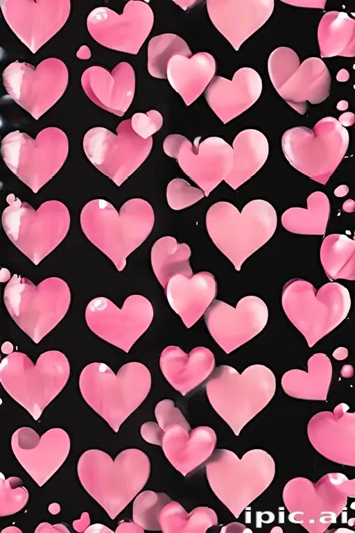pink hearts png