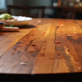 background of table