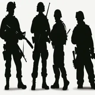 soldier silhouette