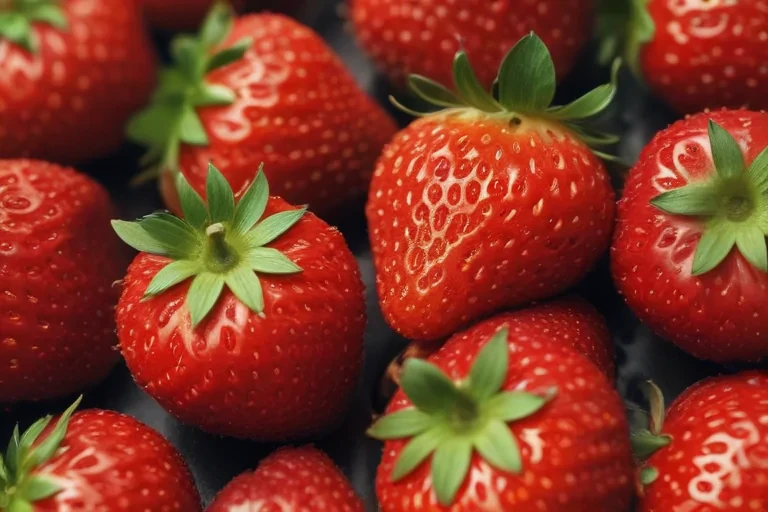 cute strawberry background