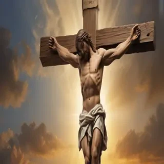 jesus on the cross picture