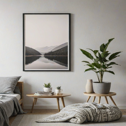 framed art mockup