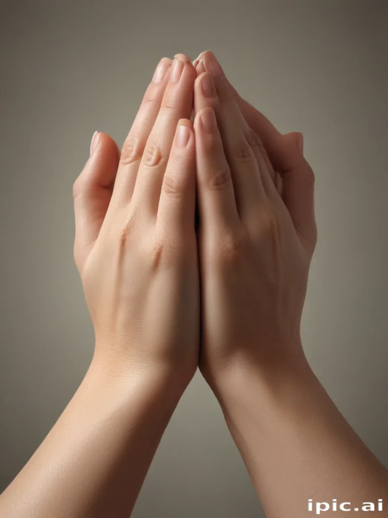 pray hands png